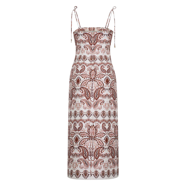 Chelsea Sleeveless Column Midi Dress image number null
