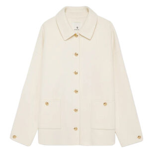 Luca Wool-Cashmere Patch Pocket Jacket