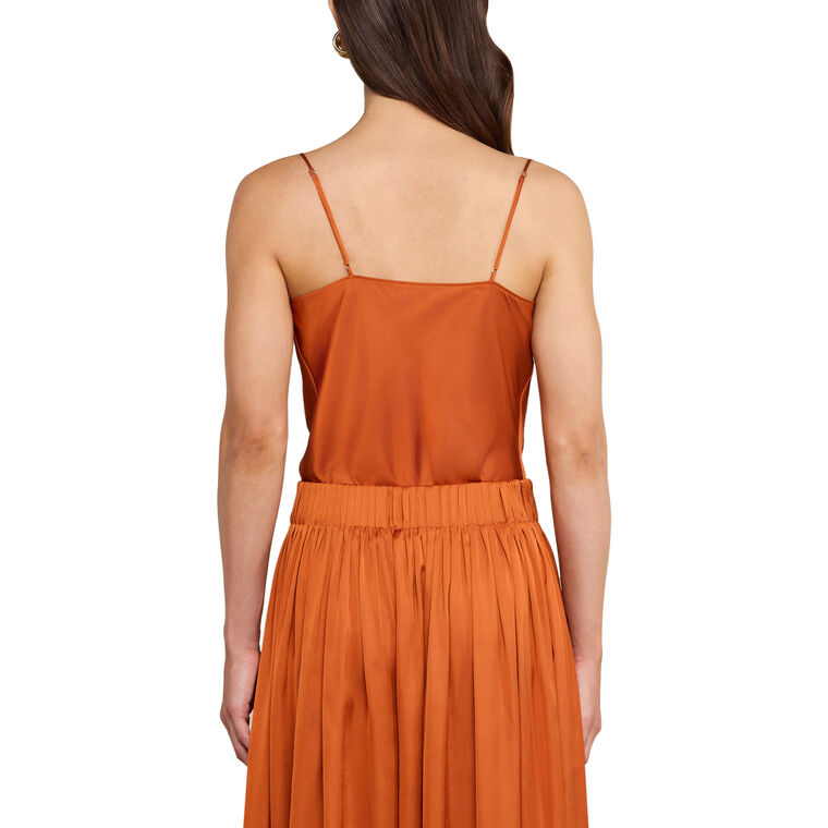 Calista Satin Cowl Neck Camisole image number null