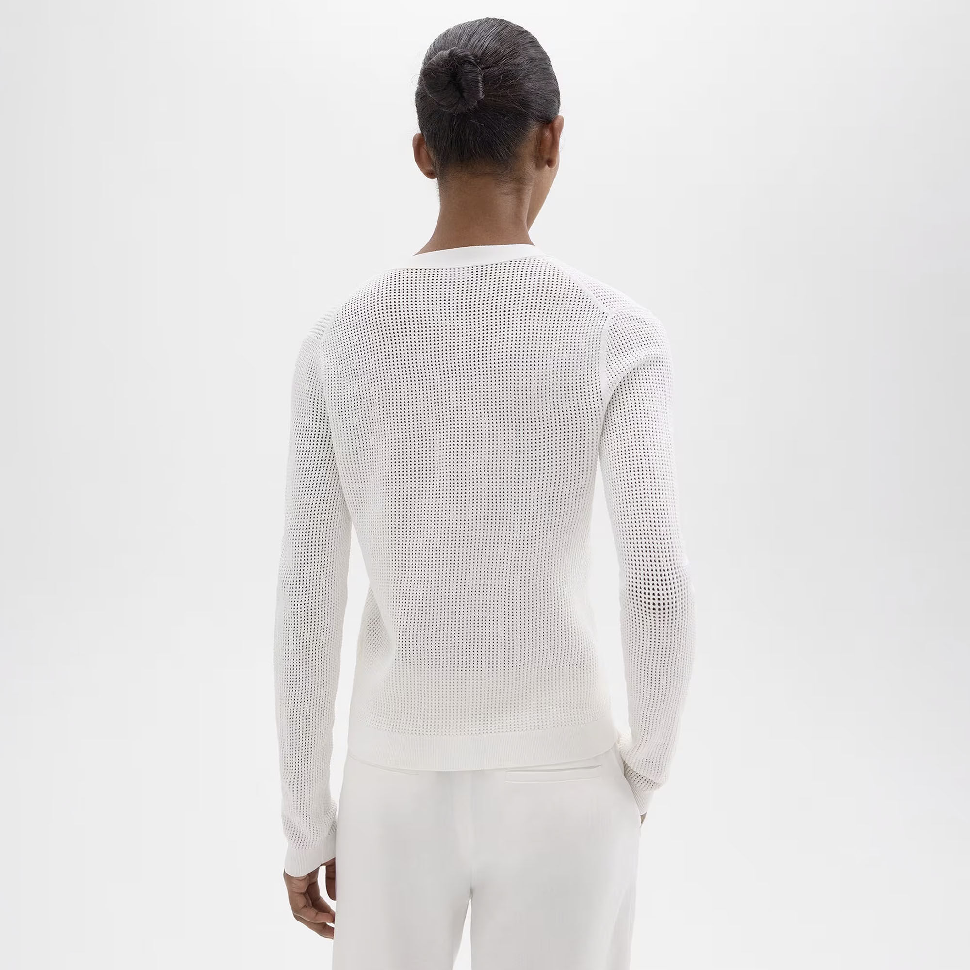 Theory pointelle cardigan hot sale