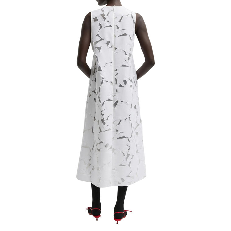 Adelle Fil Coupe Sleeveless Midi Dress image number null