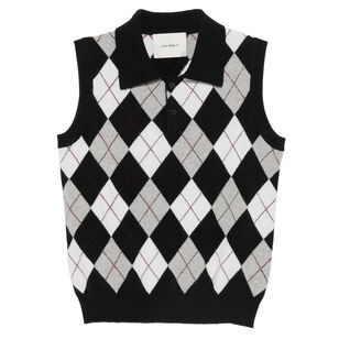Anwen Argyle Vest
