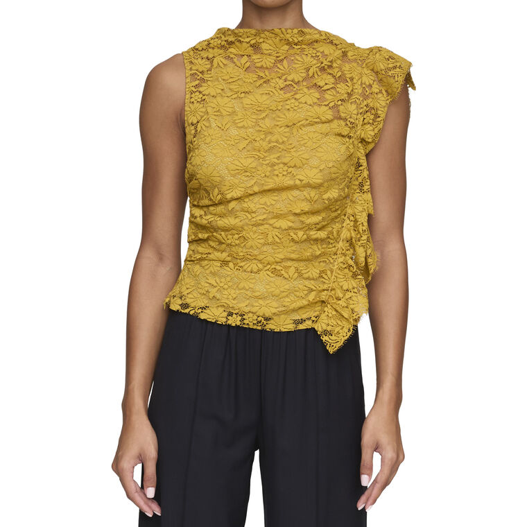 Astrid Sleeveless Lace Top image number null