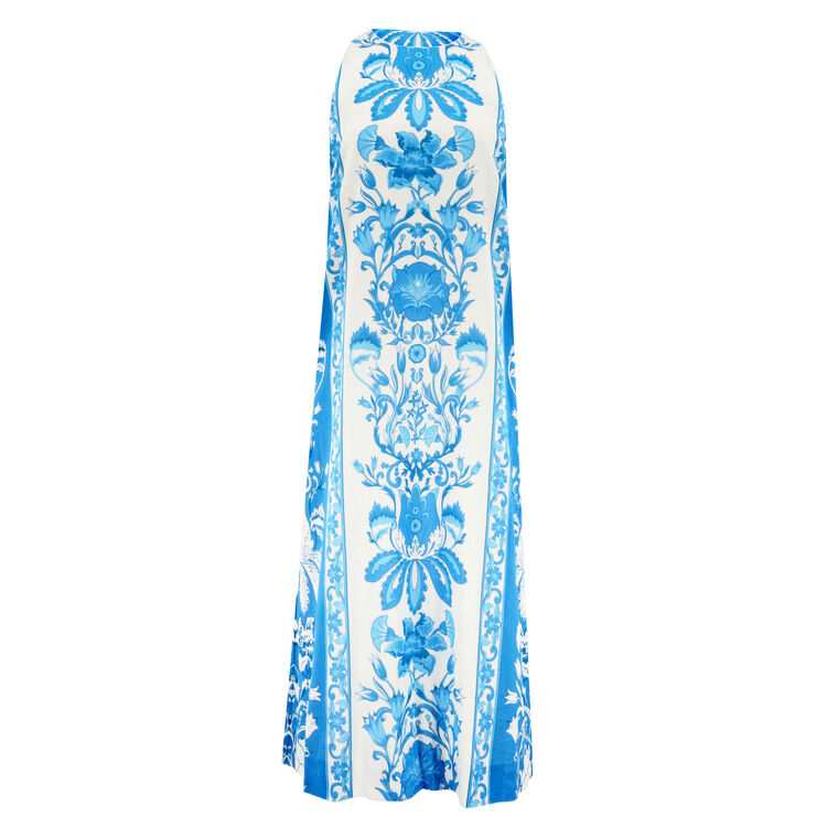 Farfalle Sleeveless Midi Dress image number null