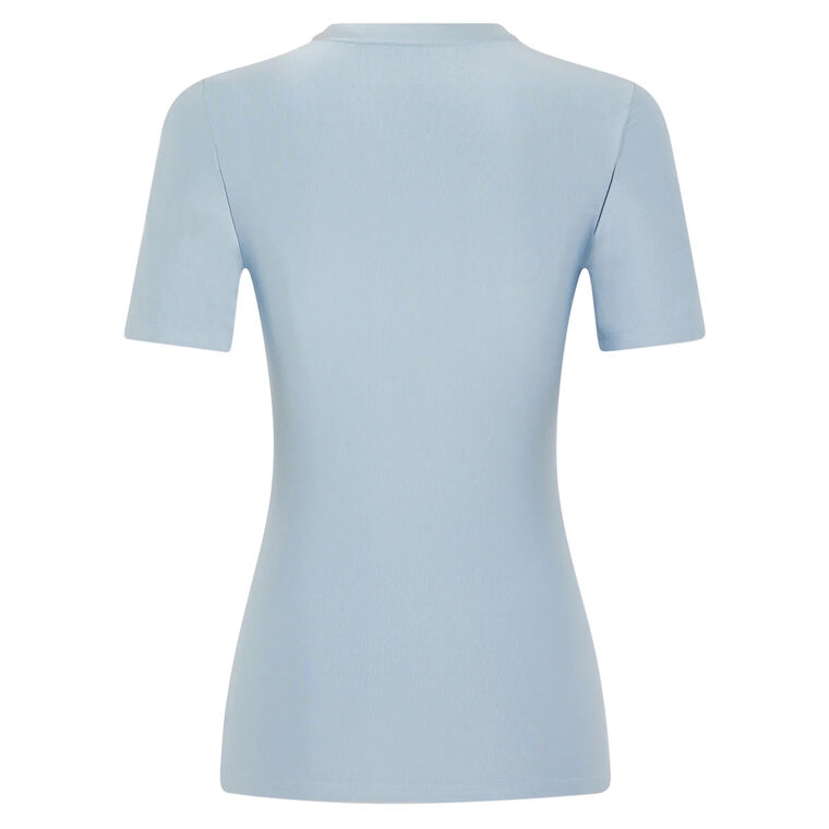 Drappe Pression Top With Silver Snaps image number null