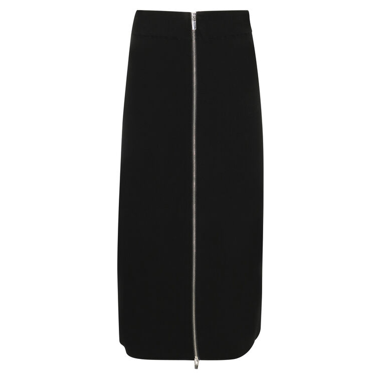Natalia Zip Front Sweater Skirt image number null