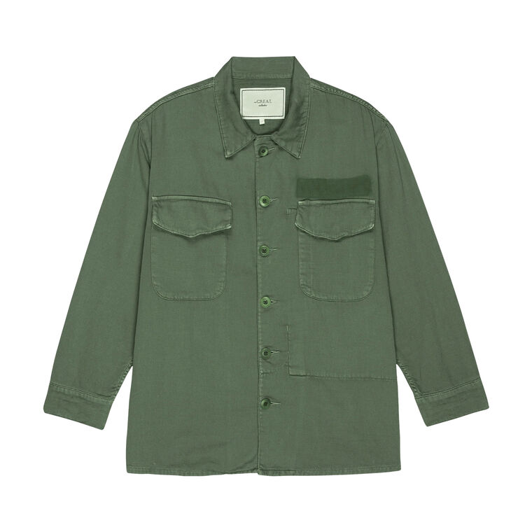 The Vintage Army Jacket image number null