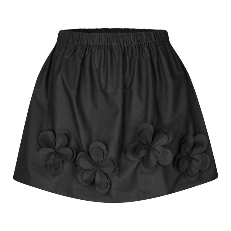 3D Floral Mini Skirt image number null