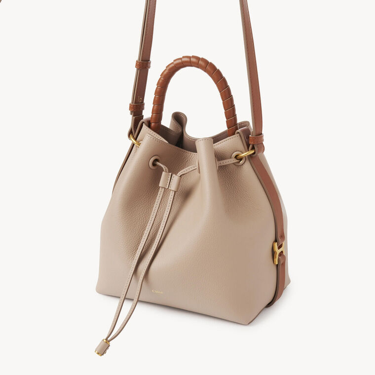 Marcie Leather Bucket Bag image number null