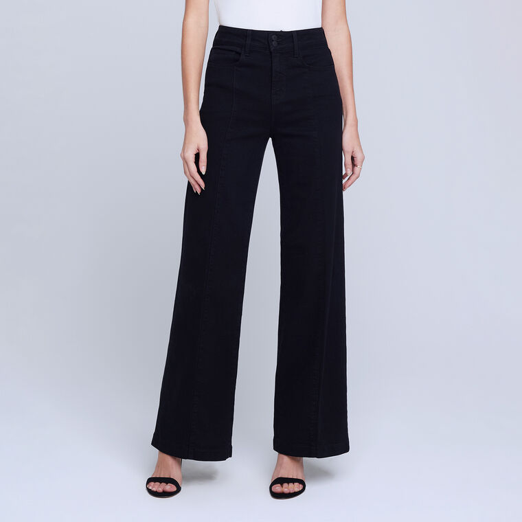 Janine High Rise Wide Leg Jean image number null