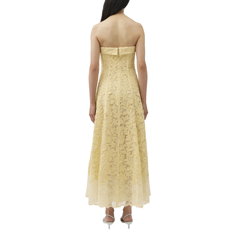 Imogen Lace Bustier Midi Dress image number null