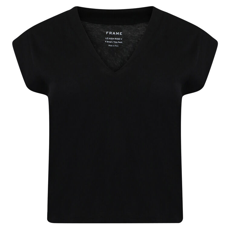 Le High Rise V-Neck Tee image number null