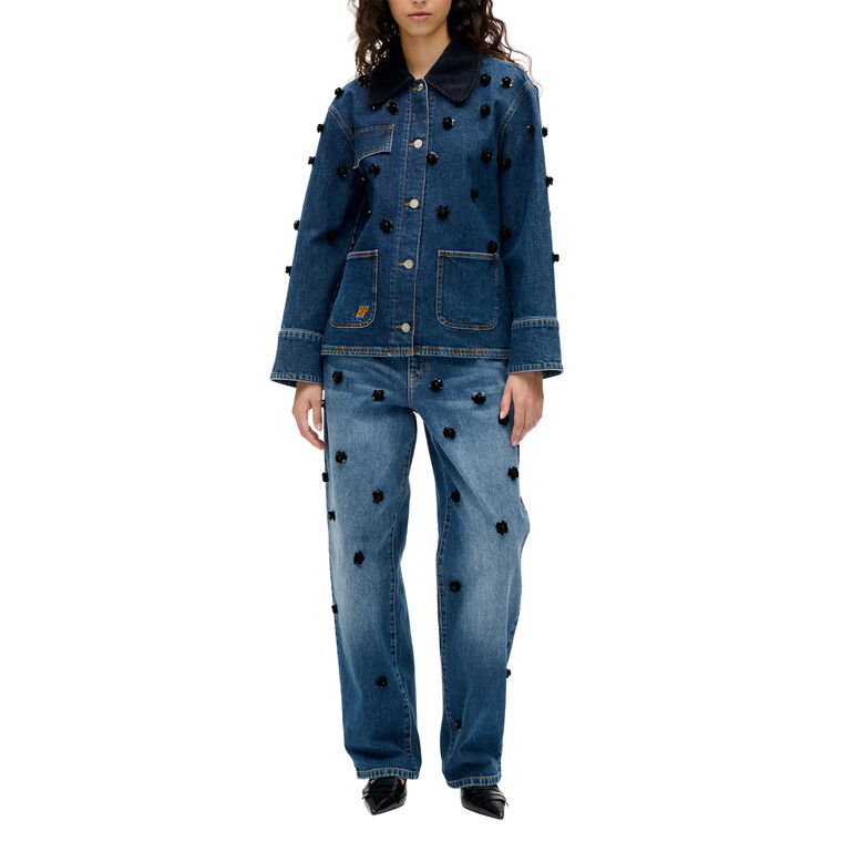 Beannie Sequin Flower Jacket image number null