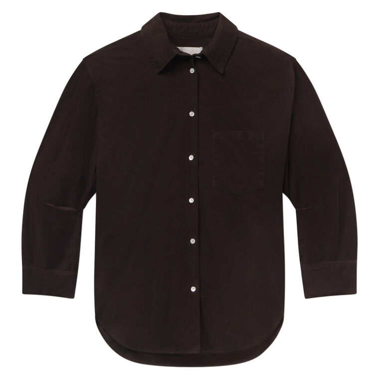 Kayla Baby Corduroy Long Sleeve Button-Up Shirt image number null