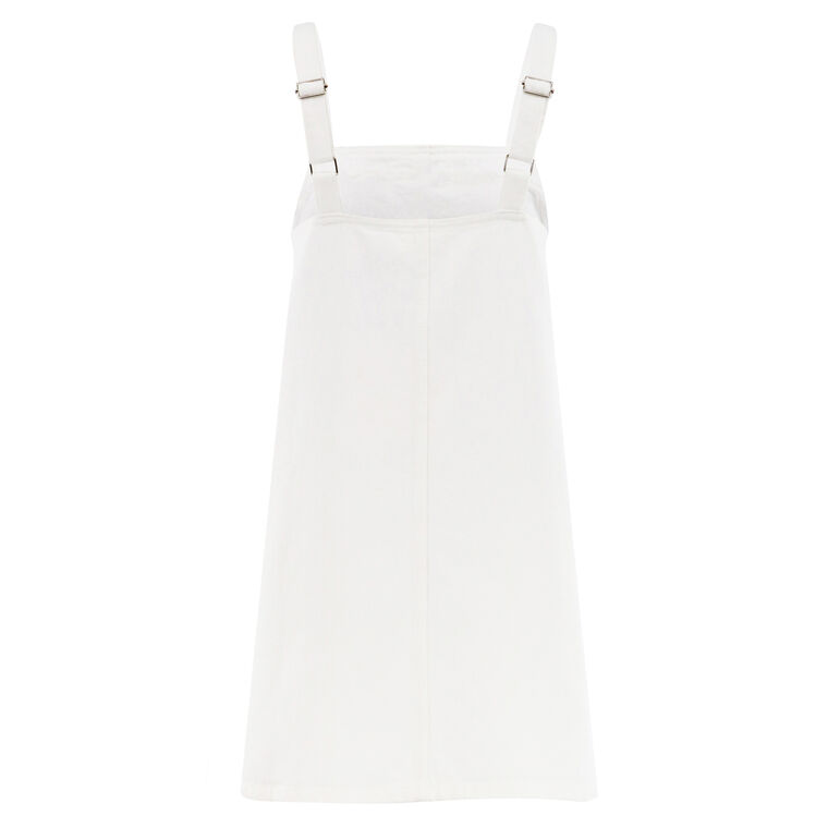 Tuesday Sleeveless Denim Mini Dress image number null