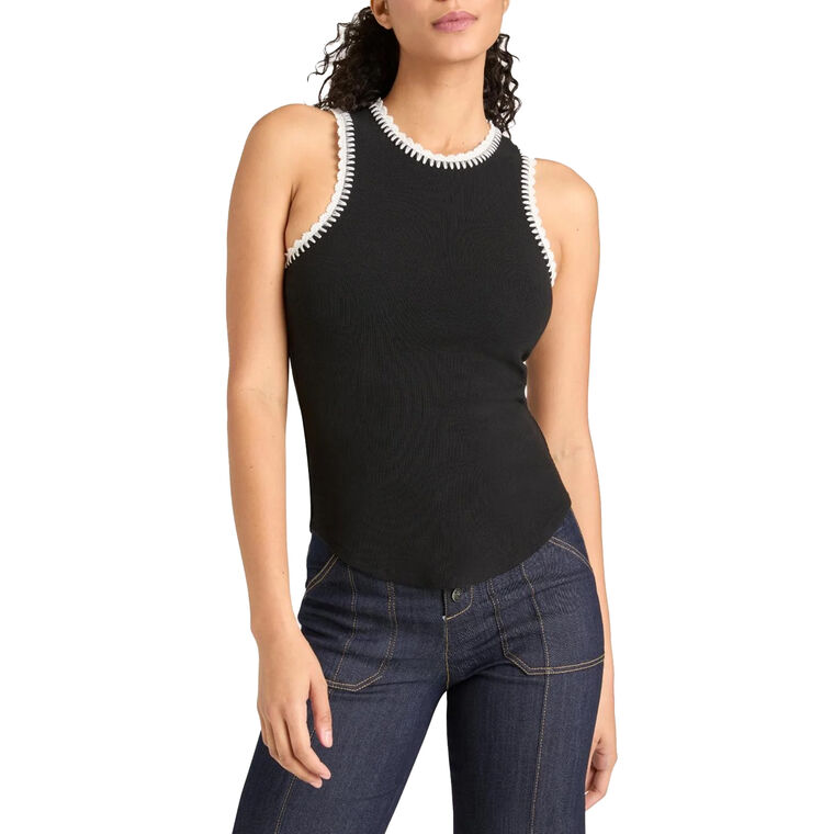 Crochet Lizzie Tank image number null