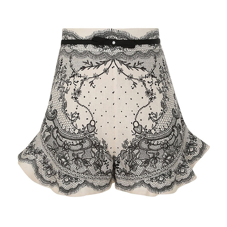 Crush Flat Front Frill Short image number null
