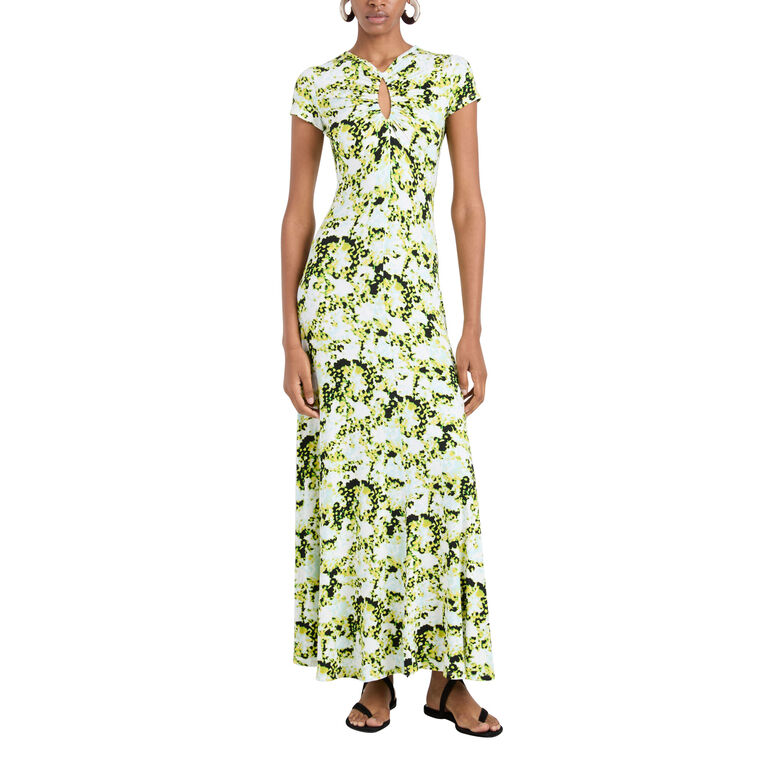 Noelani Short Sleeve Dress In Soft Jersey image number null