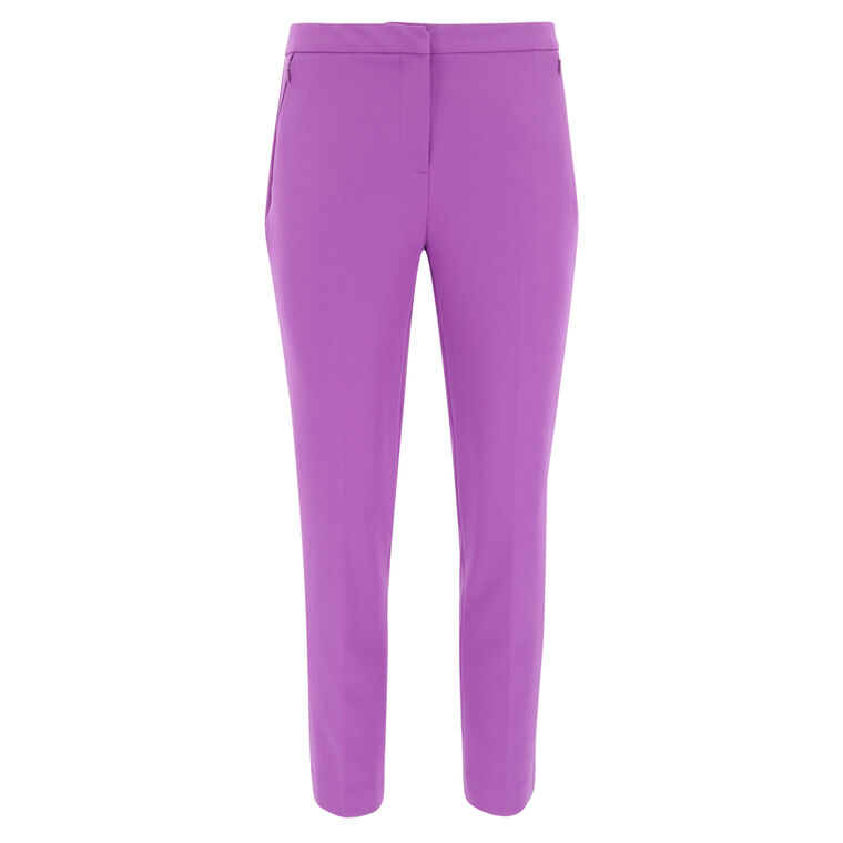 Alexi Twill Crop Cigarette Pant image number null