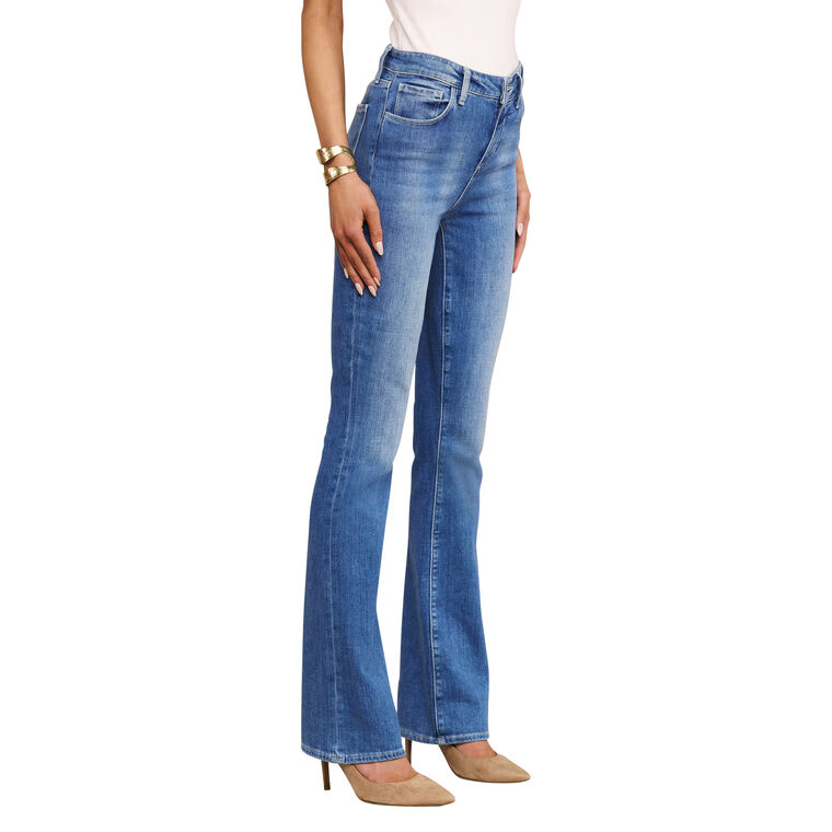 Selma High Rise Sleek Baby Bootcut Jean image number null