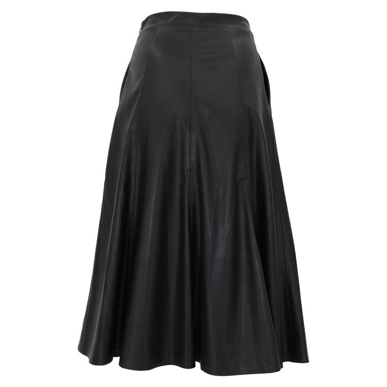 Vera Faux Leather Skirt image number null