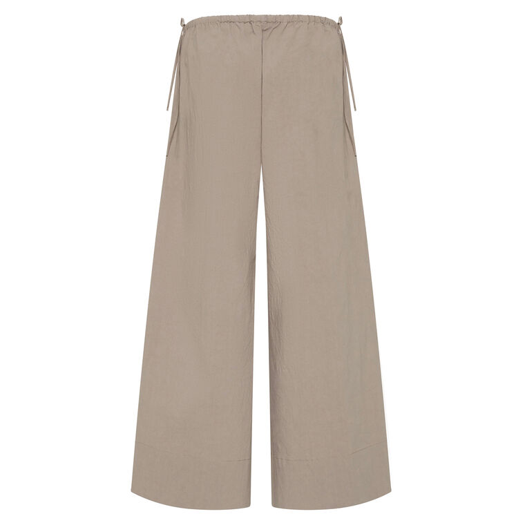 Technical Cotton Cropped Pants image number null