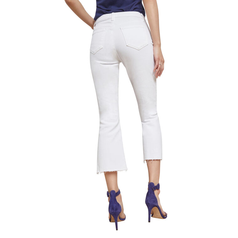 Kendra Cropped Flare Jean image number null