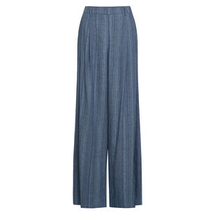 Didi Wide-Leg Linen Pant