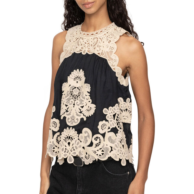 Medina Lace Tank Top image number null