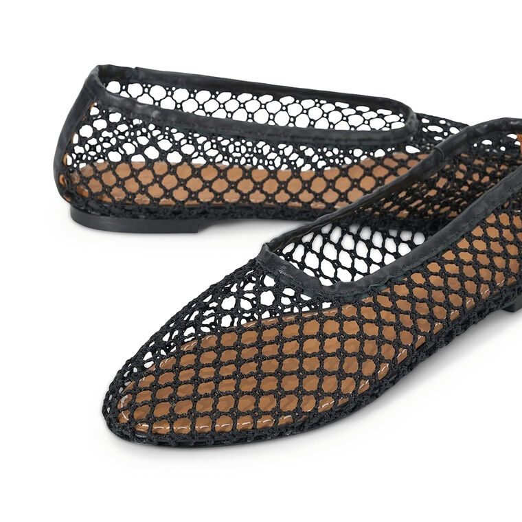 Alba Netted Ballet Flat  image number null