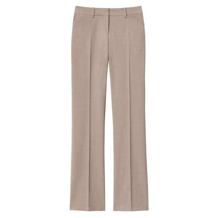 Responsible Stretch Wool Reade Mid-Rise Straight Leg Pant image number null