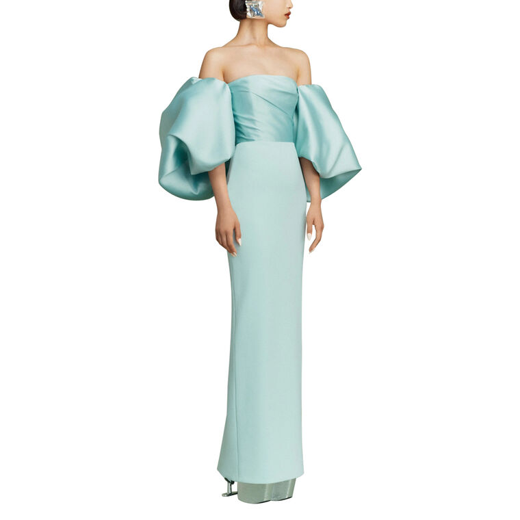 The Floris Off-The-Shoulder Gown image number null