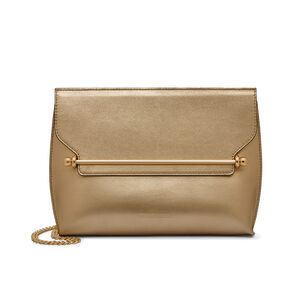 Metallic Foil Leather Stylist Clutch