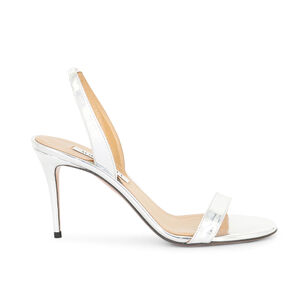 So Nude Metallic 85mm Slingback Sandals