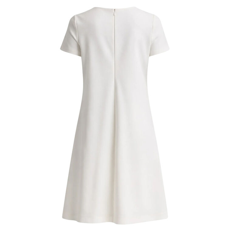 Bias Short Sleeve Mini Dress image number null