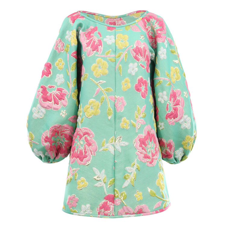 Good Luck Long Sleeve Mini Dress image number null