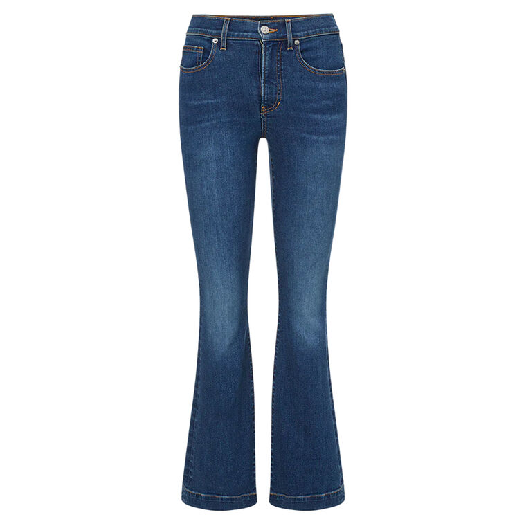 Carson High-Rise Kick-Flare Jean image number null