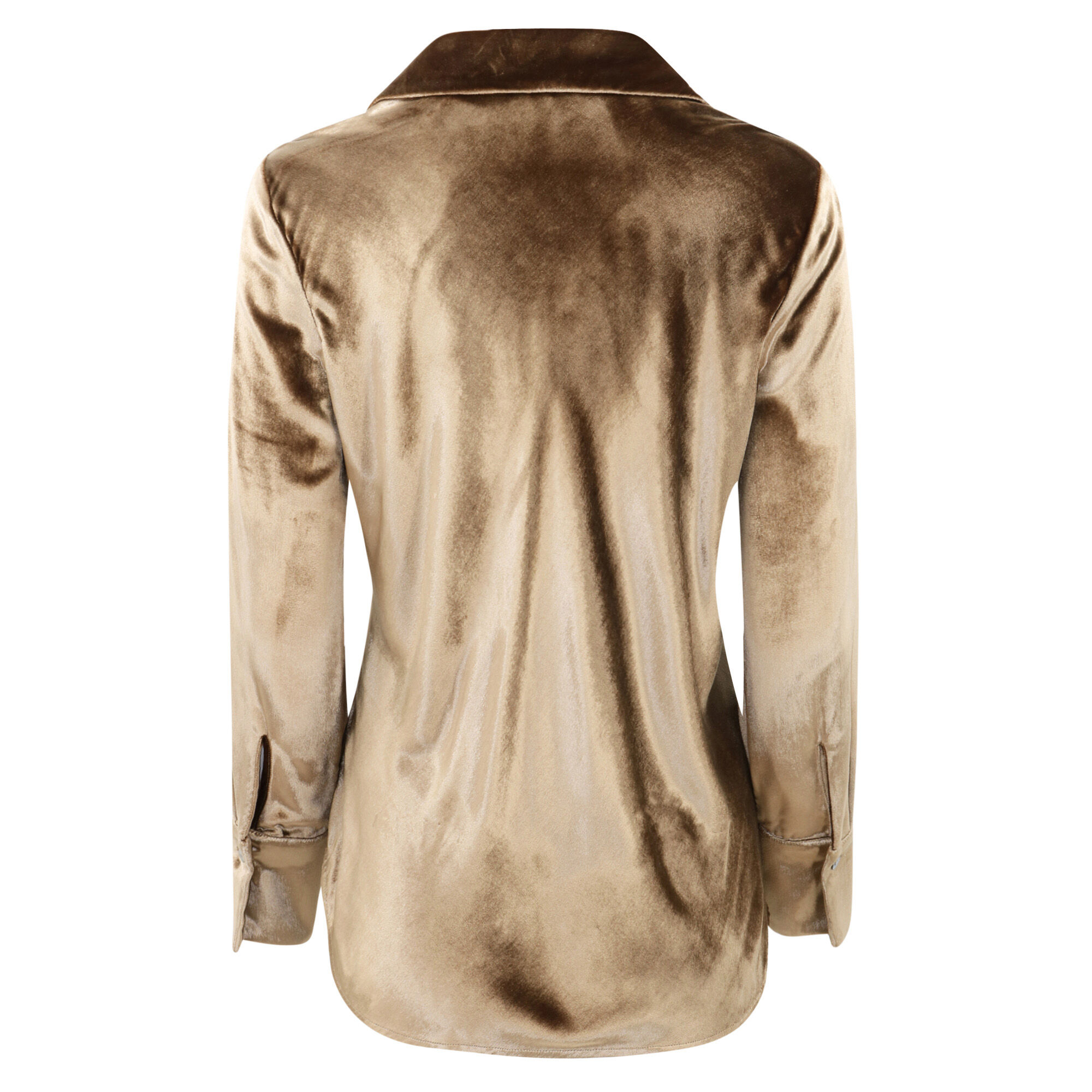 Velvet Bias Long Sleeve Shirt