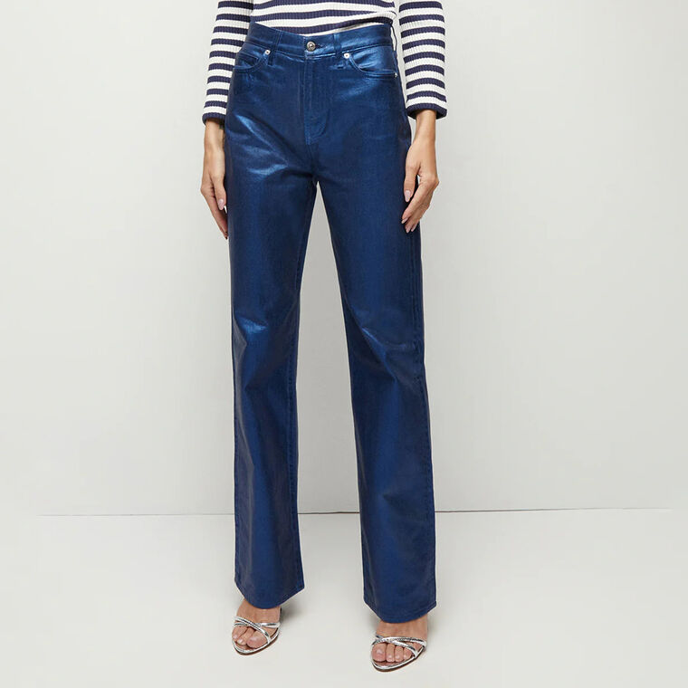 Dylan High Rise Coated Jean image number null