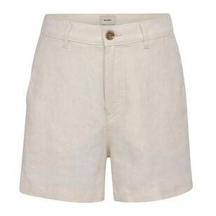Taylor Relaxed High Rise Linen Short