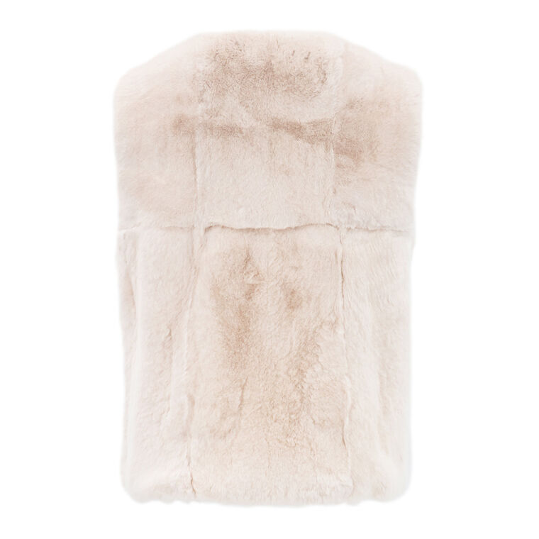 Rabbit Fur Vest image number null