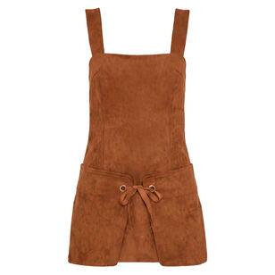 Robin Suede Romper