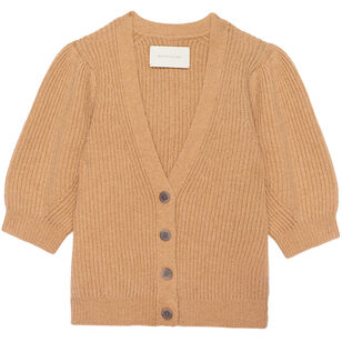 The Jude Short Puff Sleeve Cardigan