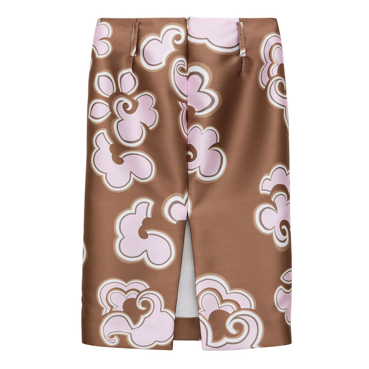 Floral Statement Pencil Skirt image number null