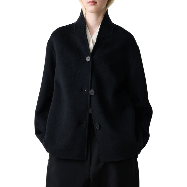 Stand Collar Double Faced Jacket image number null