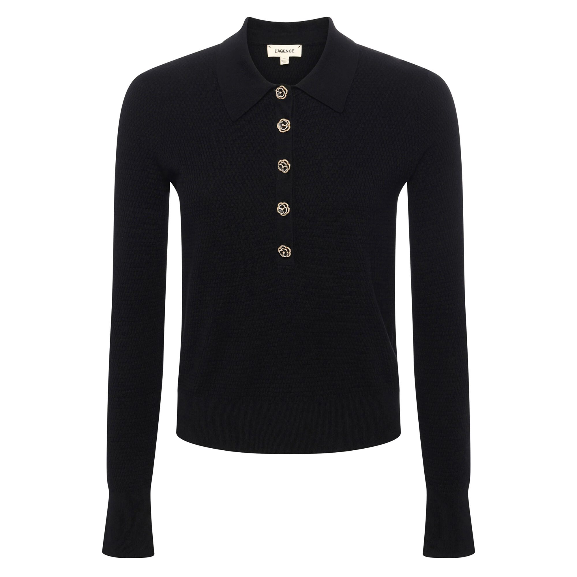 Jeweled collar sweater hot sale