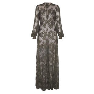 Memento Long Sleeve Lace Maxi Dress