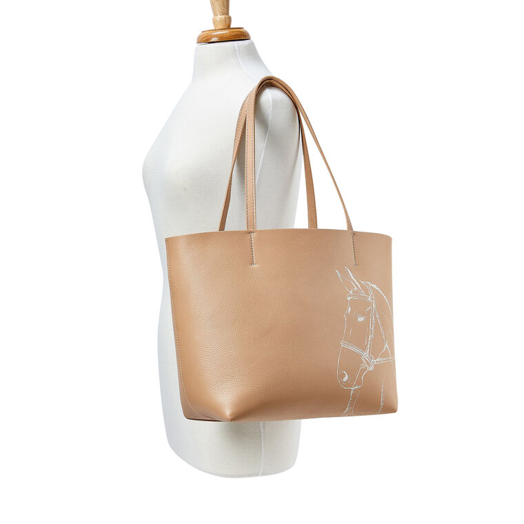 Hunter Horse Tote With Matching Wristlet image number null