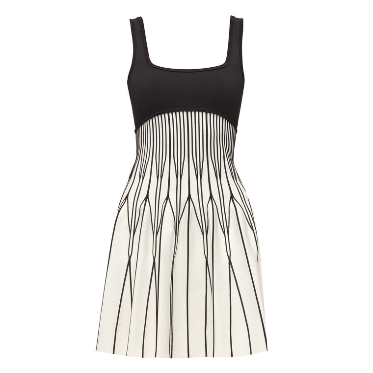 Cynder Sleeveless Knit Mini Dress image number null