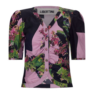 Pink London Terrace Monaco Short Sleeve Top